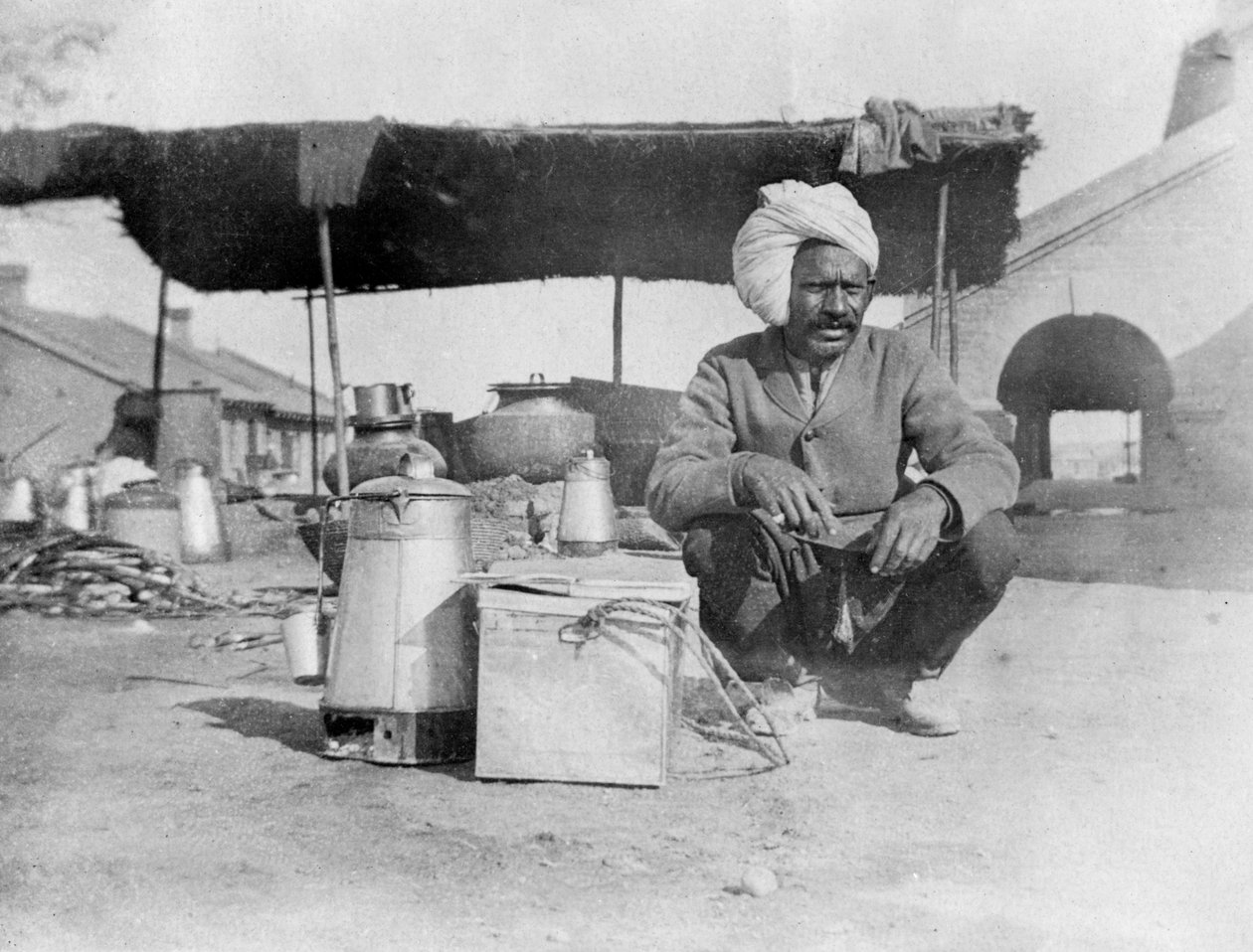 Char-wallah, Howshera, 1917 tekijältä Unbekannt