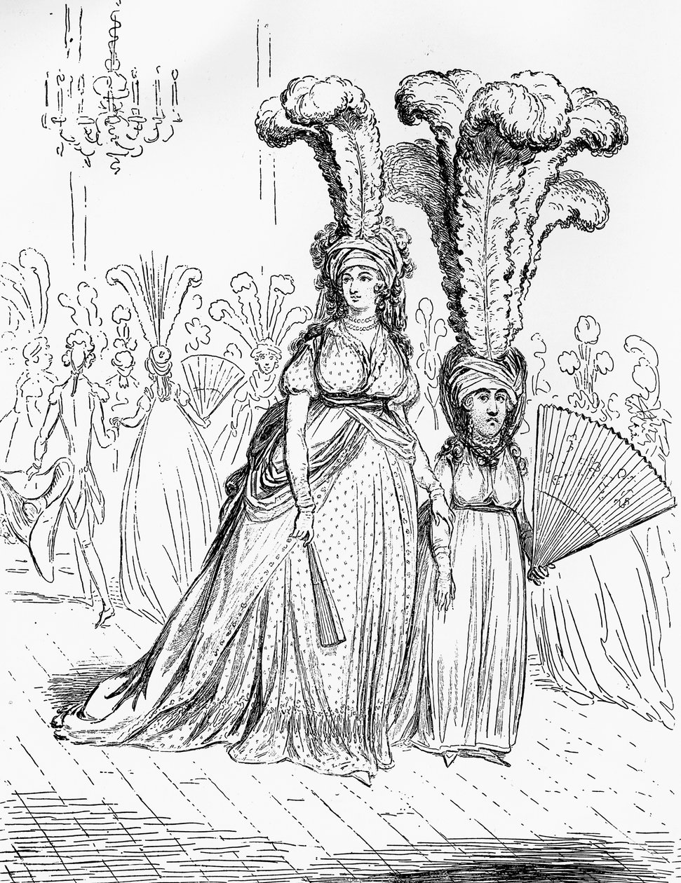 Hahmot korkeassa elämässä..., 1795 tekijältä Unbekannt