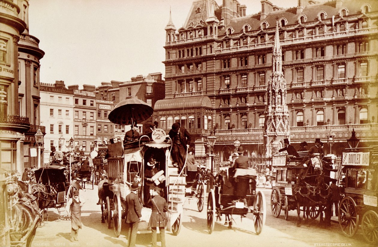 Charing Cross, Lontoo, c1900 tekijältä Unbekannt