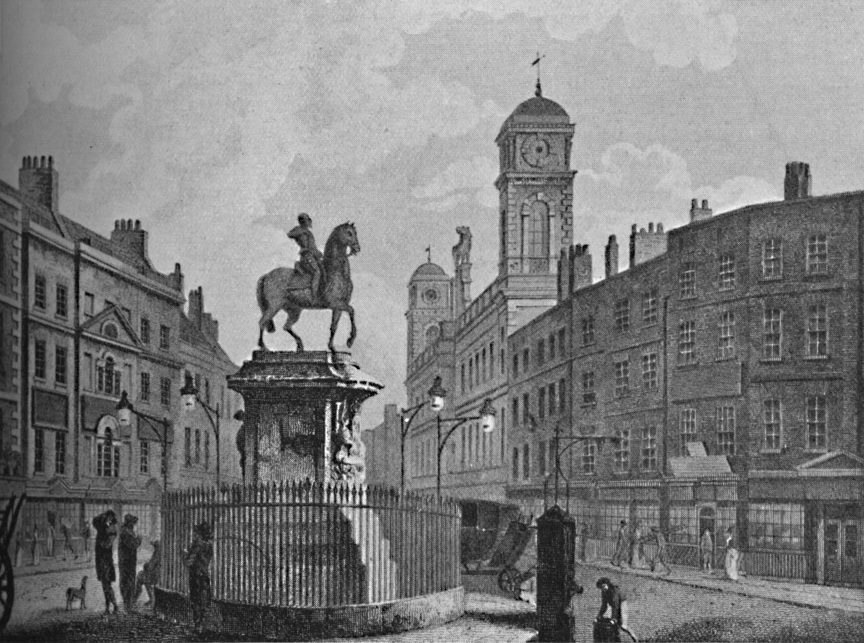 Charing Cross ja Northumberland House, 1907 tekijältä Unbekannt