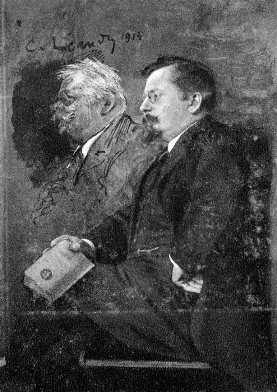 Charles-Lucien Leandre, ranskalainen taidemaalari, kuvittaja ja kuvanveistäjä, 1915 tekijältä Unbekannt