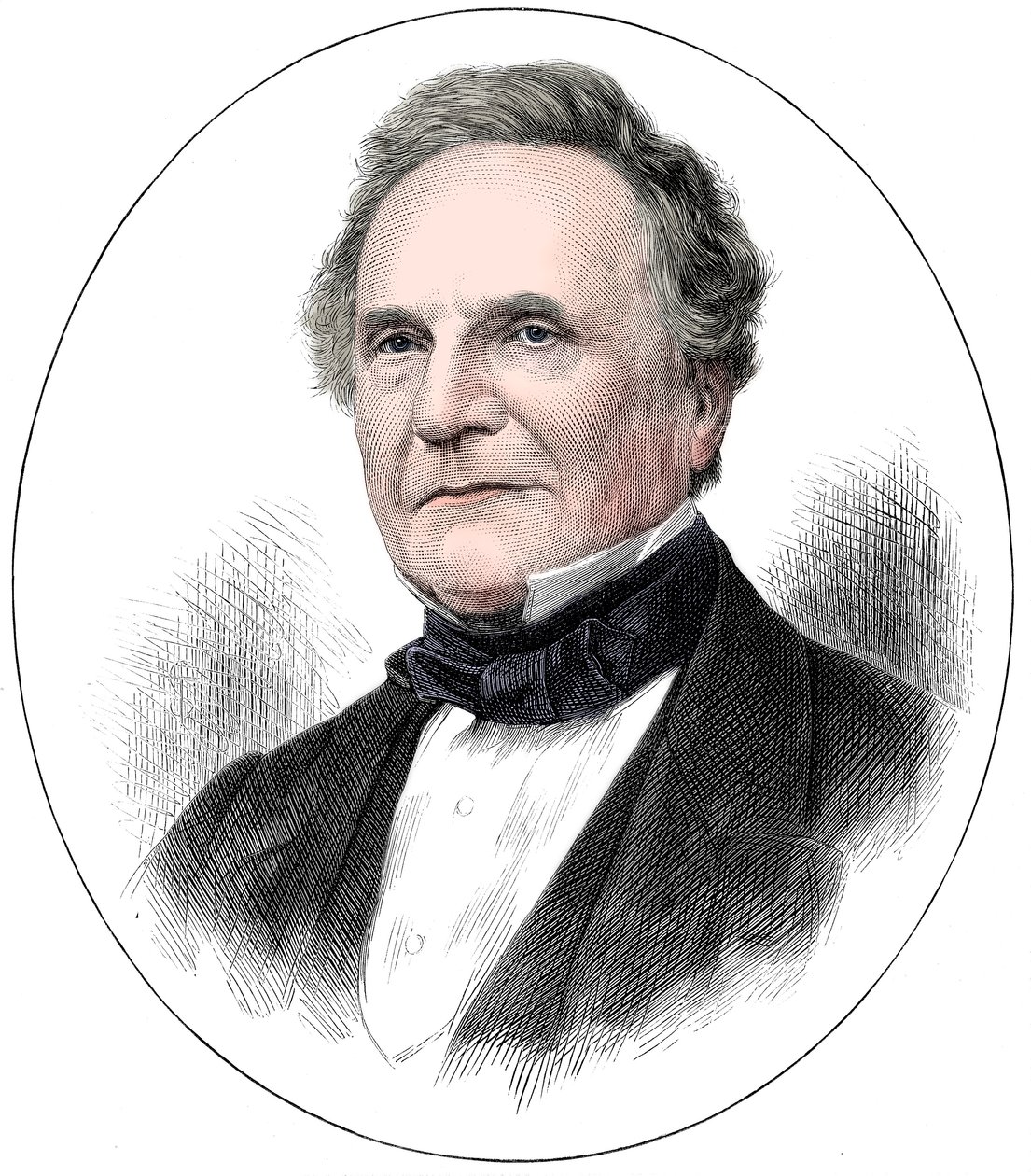 Charles Babbage 1791-1871 englantilainen matemaatikko ja tietojenkäsittelyn pioneeri, 1871 tekijältä Unbekannt
