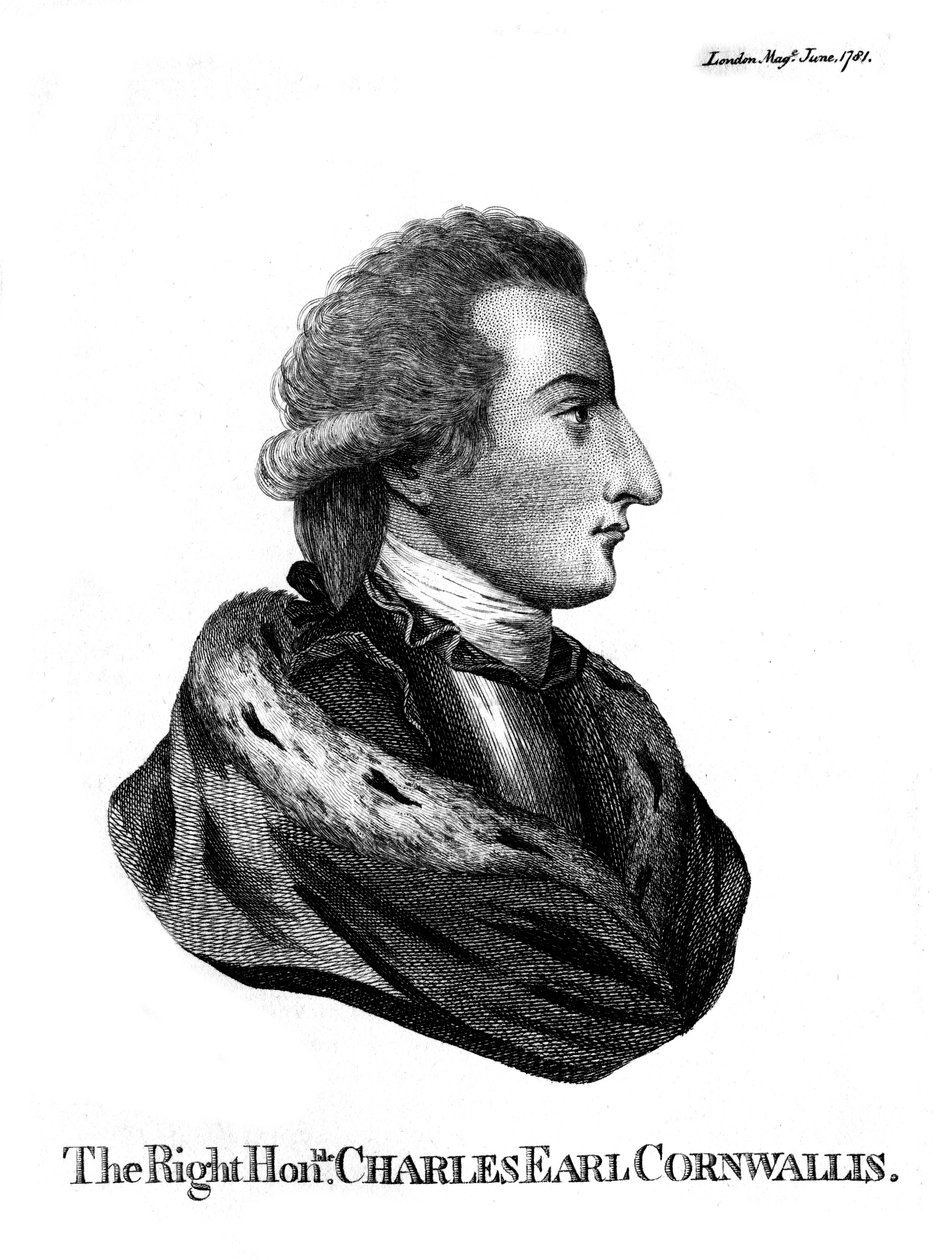 Charles Cornwallis 1738-1805, 1. markiisi Cornwallis, 1781 tekijältä Unbekannt