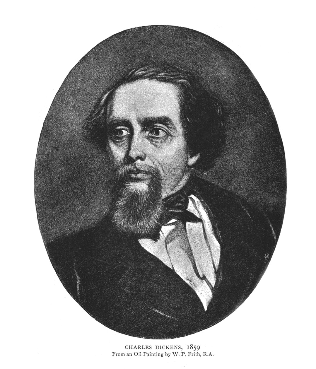 Charles Dickens, 1859 tekijältä Unbekannt