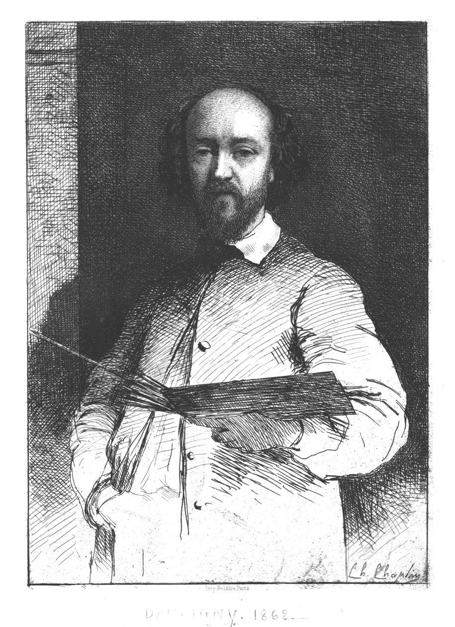 Charles François Daubigny, 1862. tekijältä Unbekannt