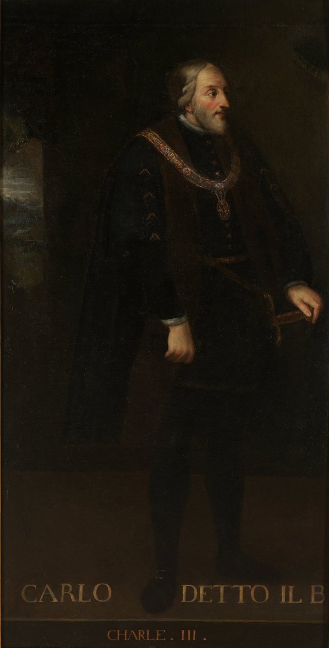 Kaarle III Savoialainen 1486-1553 tekijältä Unbekannt