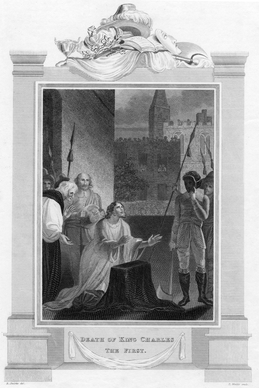 Charles I 1600-1649 Englannin kuningas, 1824 tekijältä Unbekannt