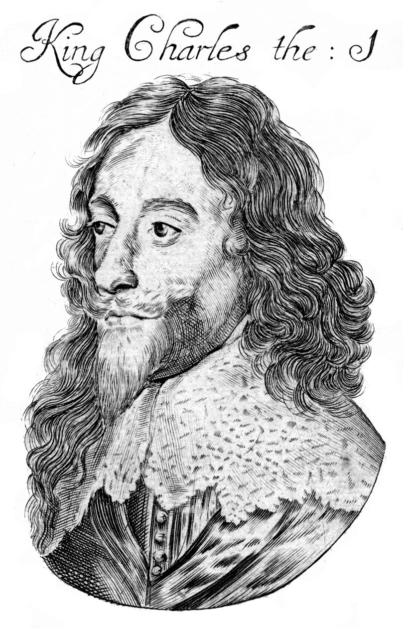 Charles I Englannista tekijältä Unbekannt