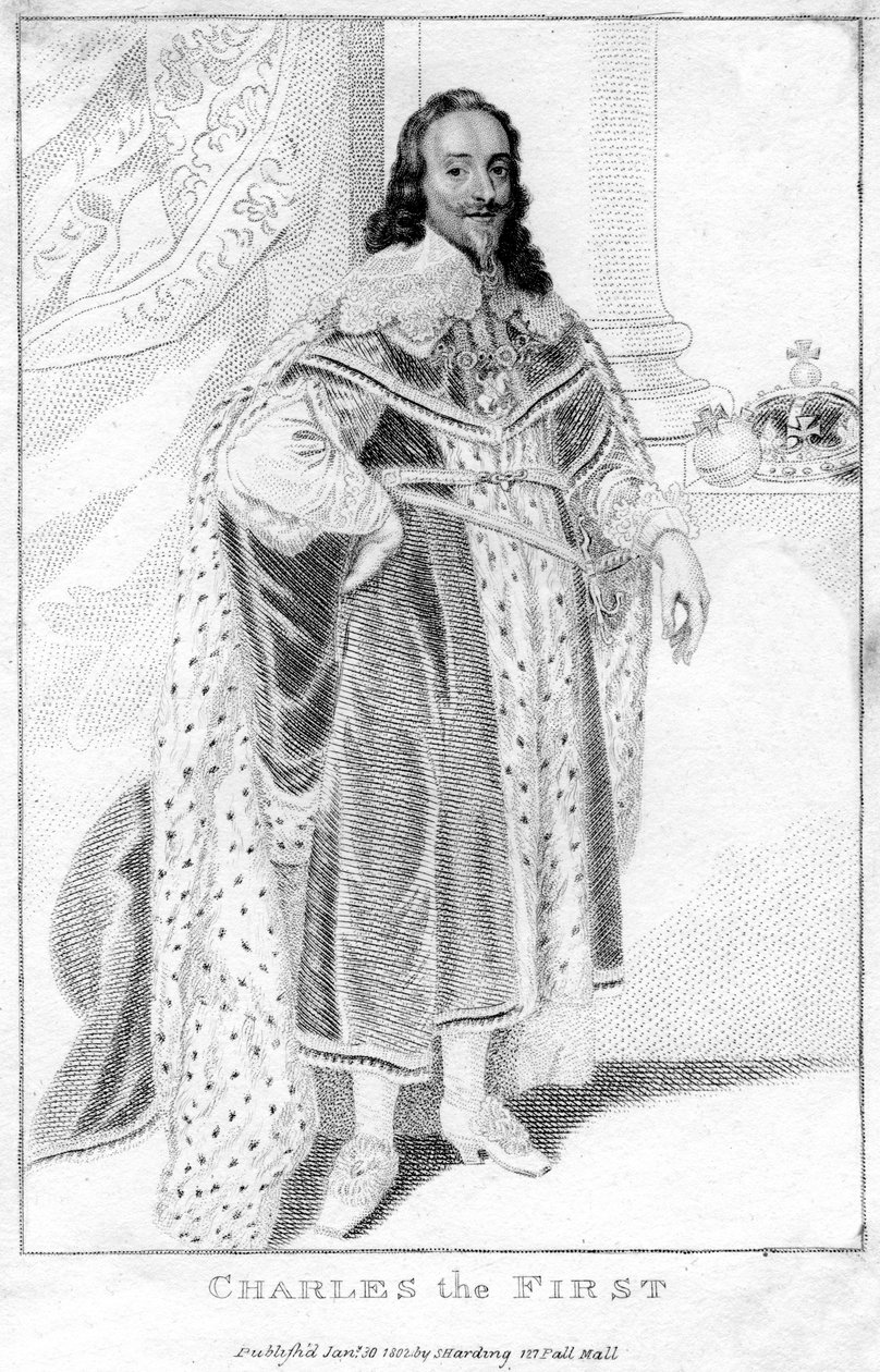 Charles I Englannista, 1802 tekijältä Unbekannt