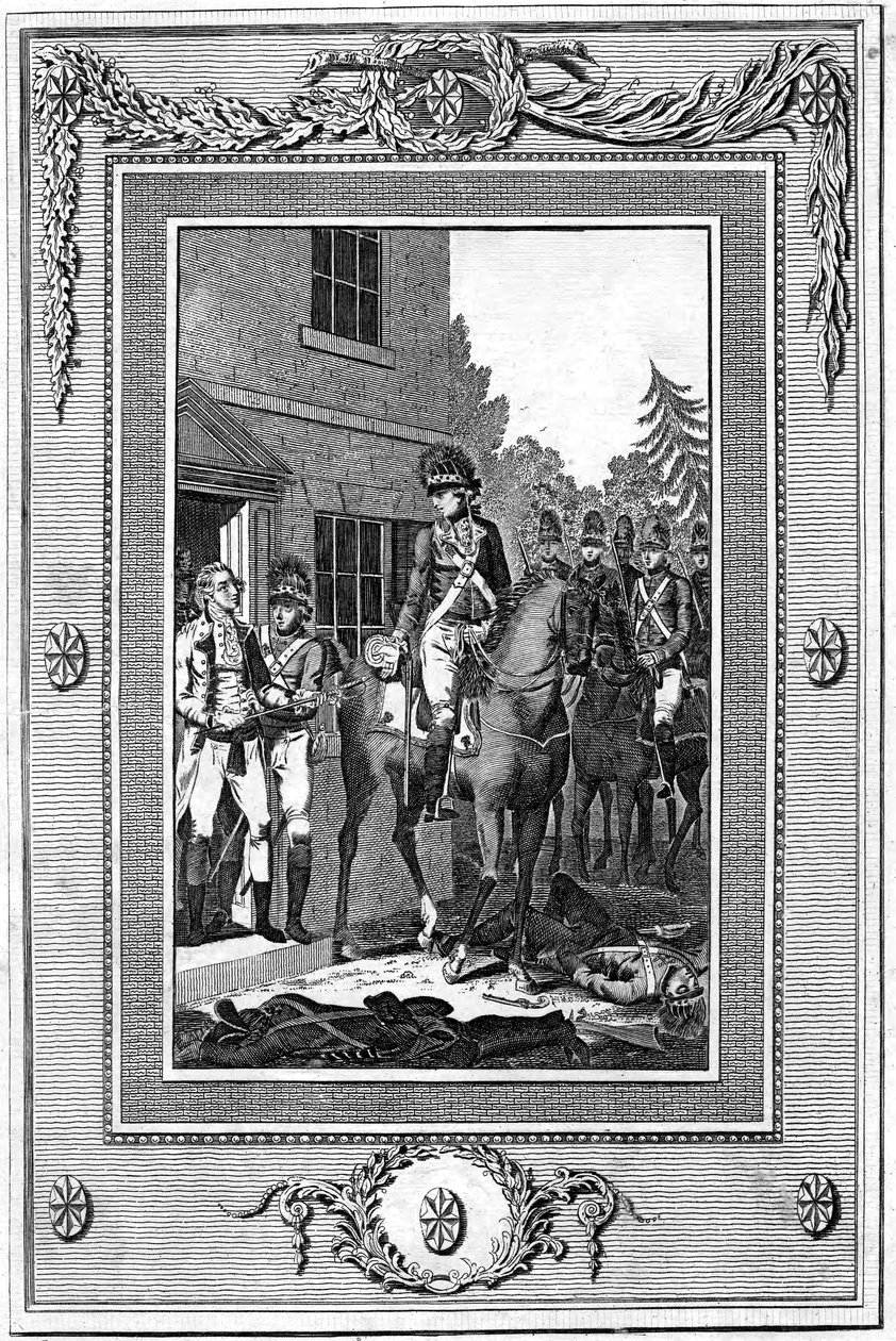 Charles Lee, englantilaissyntyinen amerikkalainen vallankumouksellinen kenraali tekijältä Unbekannt