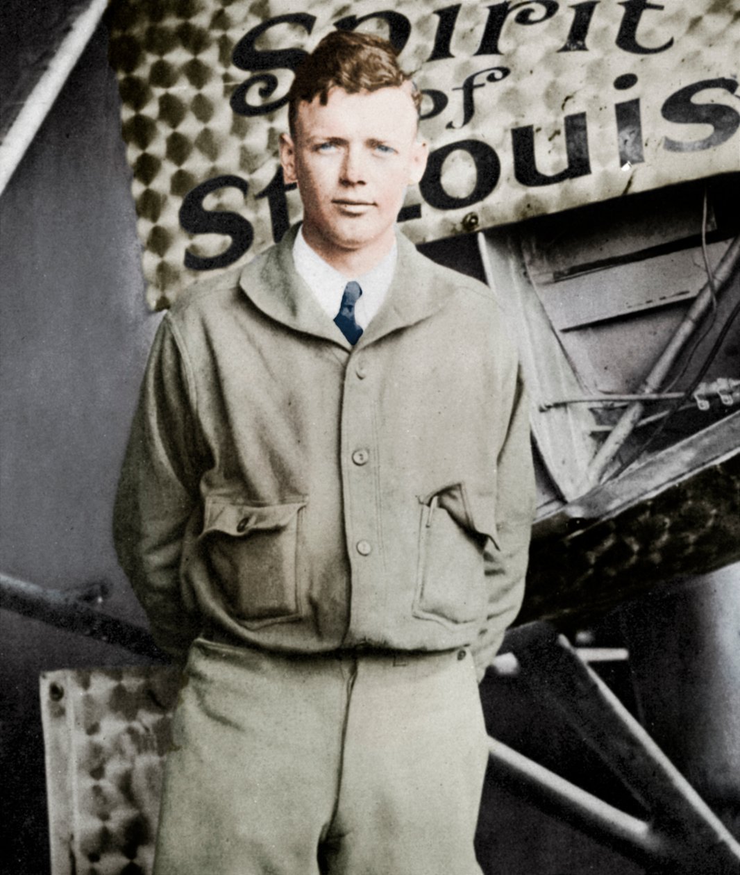 Charles Lindbergh, ennätyslentäjä, 1927 tekijältä Unbekannt