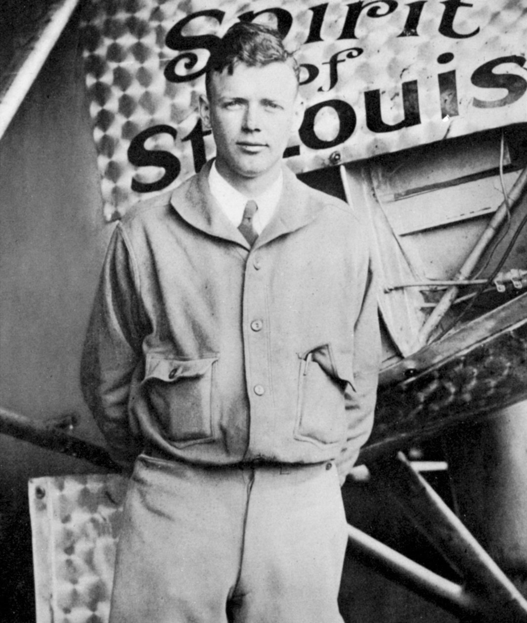Charles Lindbergh, ennätyslentäjä, 1927 tekijältä Unbekannt