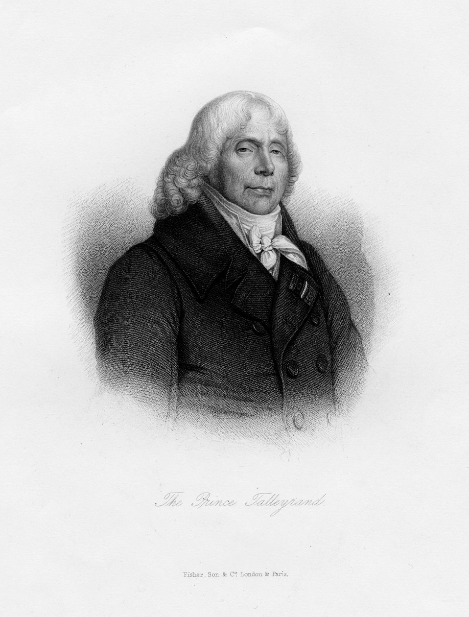 Charles Maurice de Talleyrand-Perigord, ranskalainen diplomaatti, 1800-luku tekijältä Unbekannt