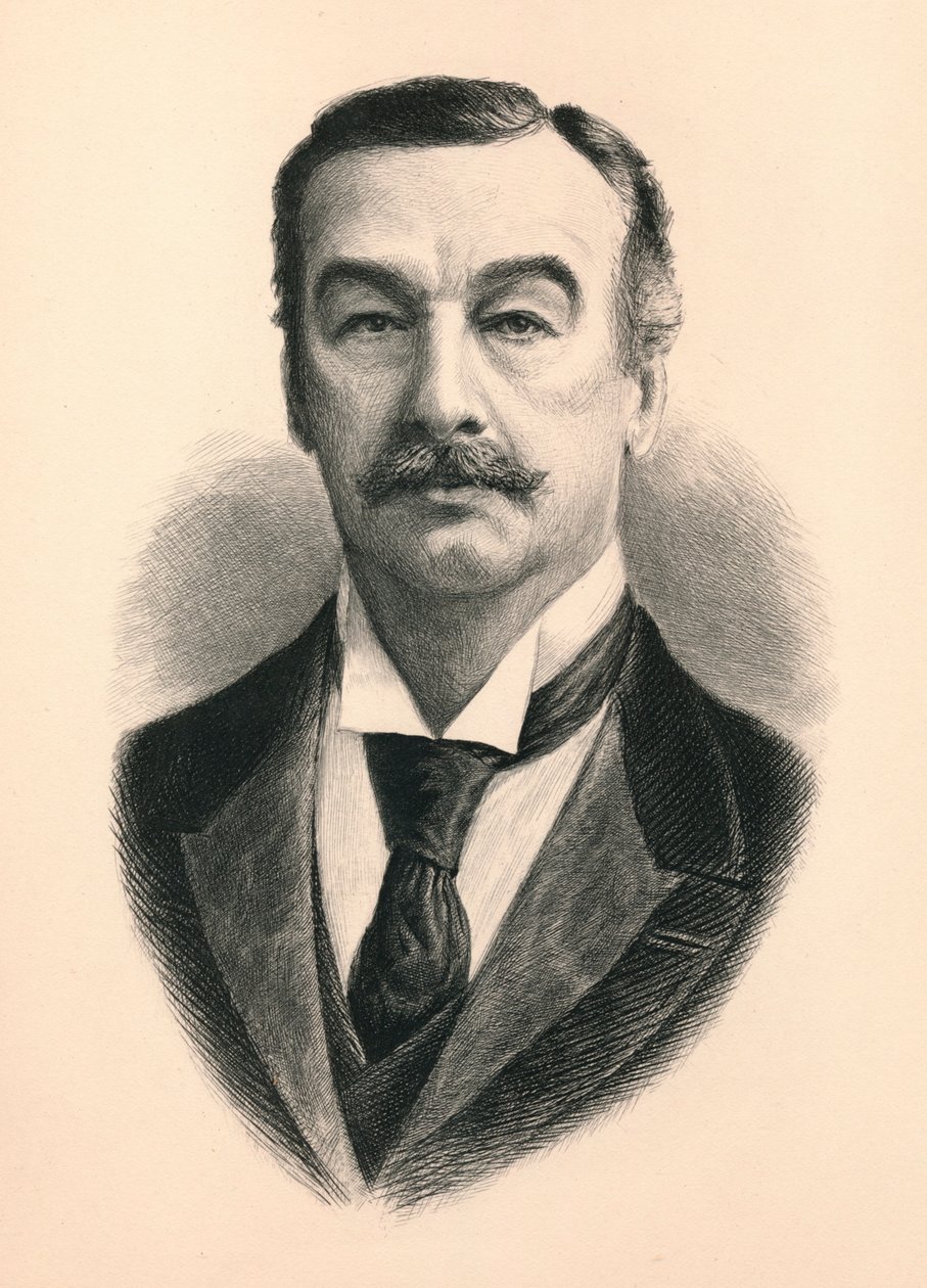 Charles Thomson Ritchie, Dundeen ensimmäinen paroni Ritchie 1838-1906 brittiläinen liikemies ja konservato tekijältä Unbekannt