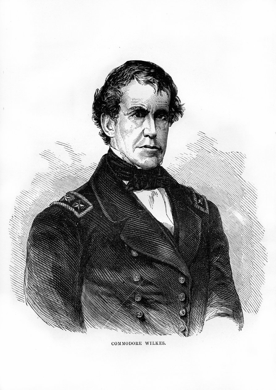 Charles Wilkes, yhdysvaltalainen merivoimien upseeri ja tutkimusmatkailija, 1872 tekijältä Unbekannt