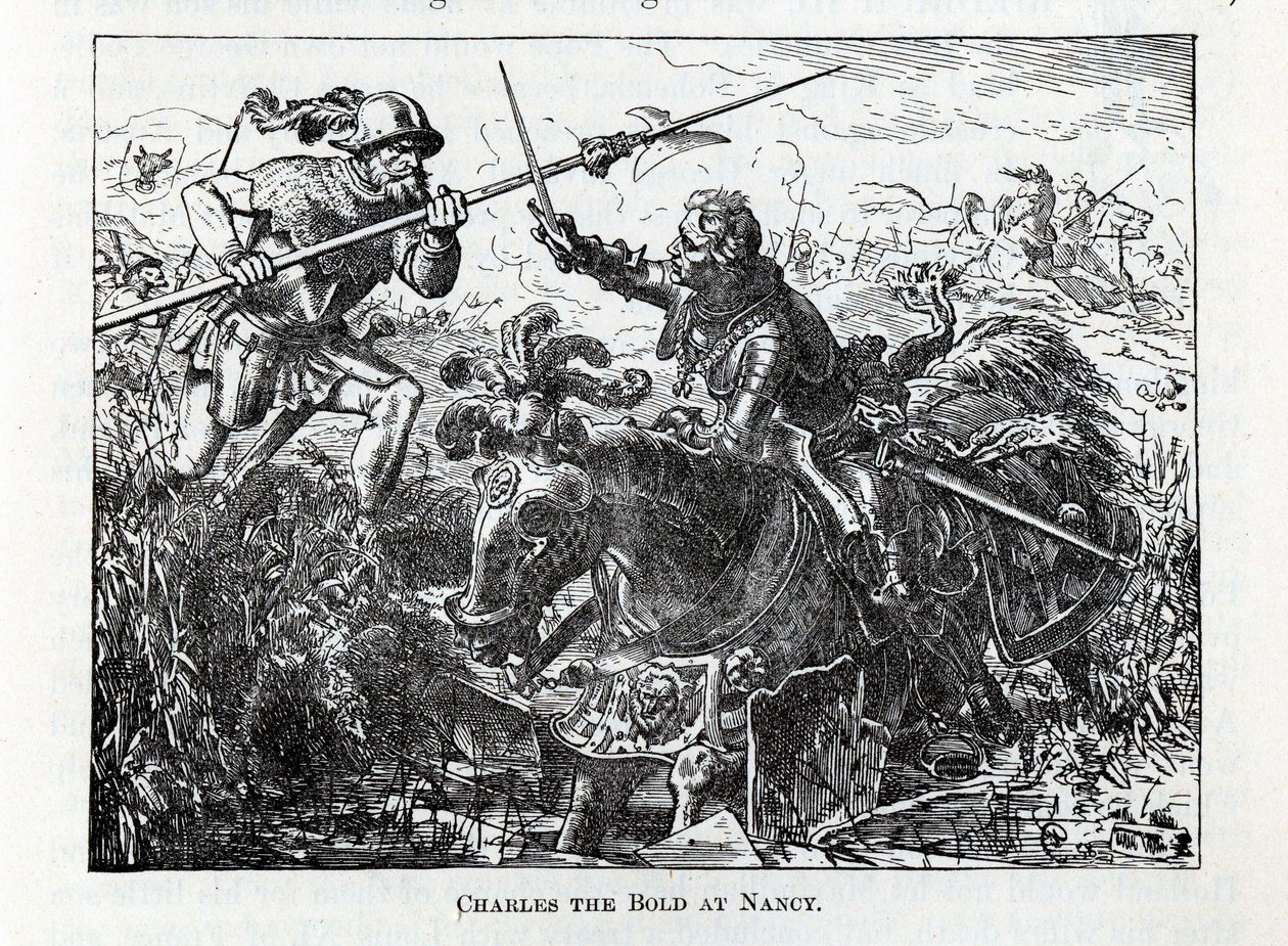 Charles Rohkea Nancyssa, 1882 tekijältä Unbekannt