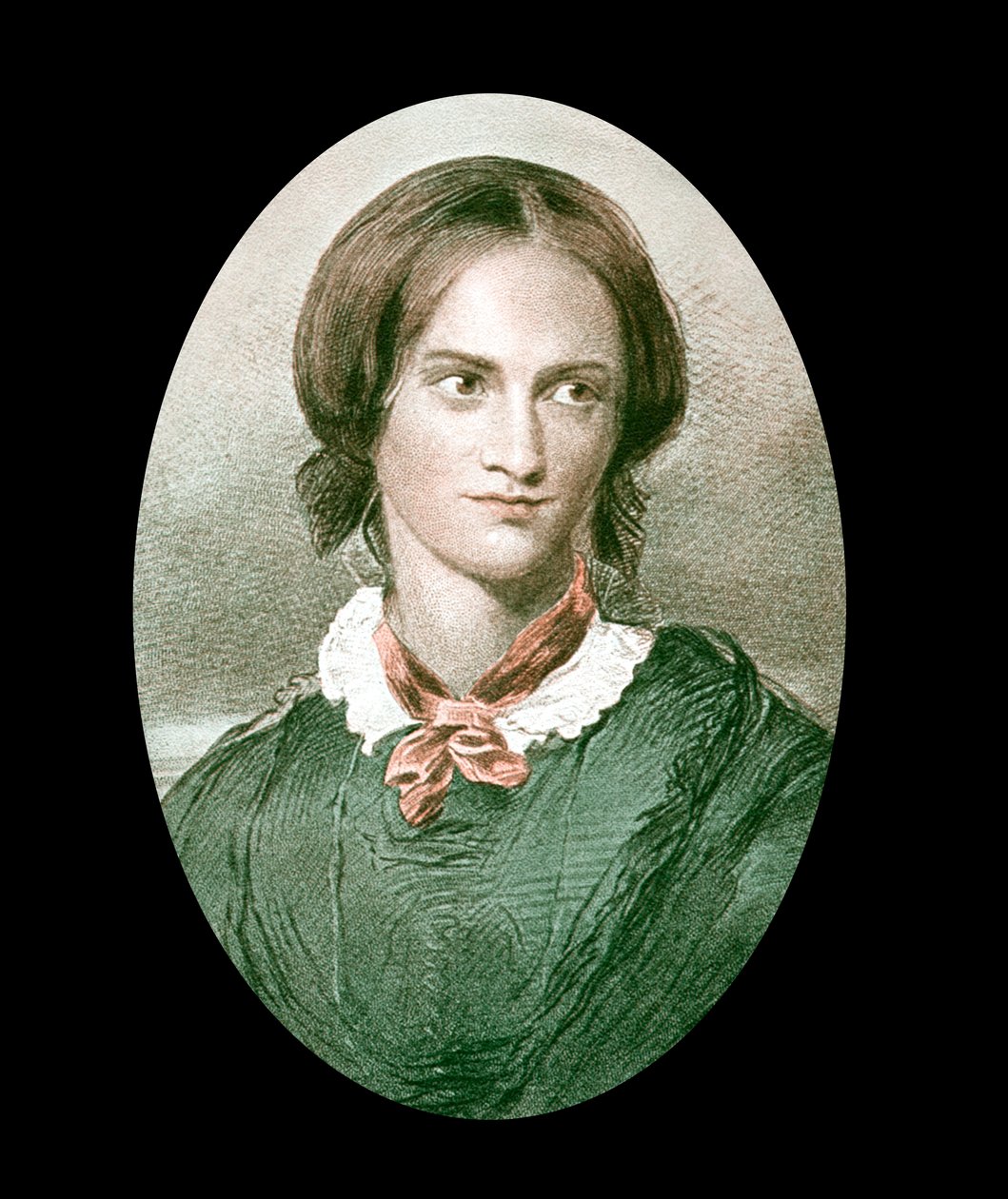 Charlotte Bronte, englantilainen kirjailija, 1800-luvun puoliväli tekijältä Unbekannt