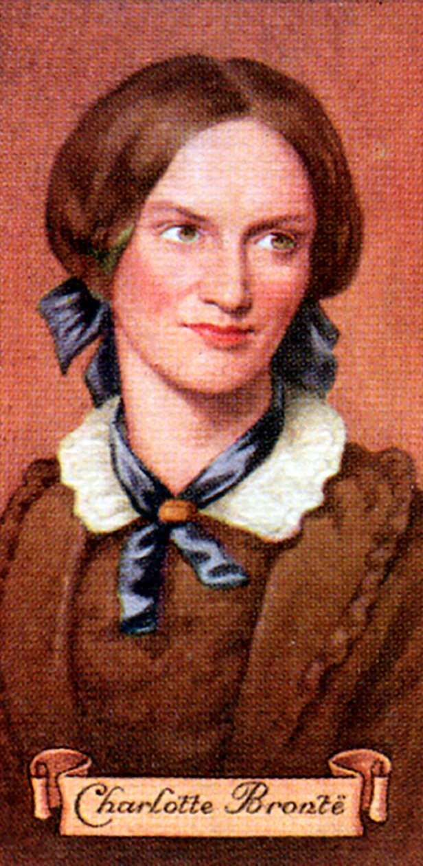 Charlotte Bronte, otettu savukekorttisarjasta, 1935 tekijältä Unbekannt