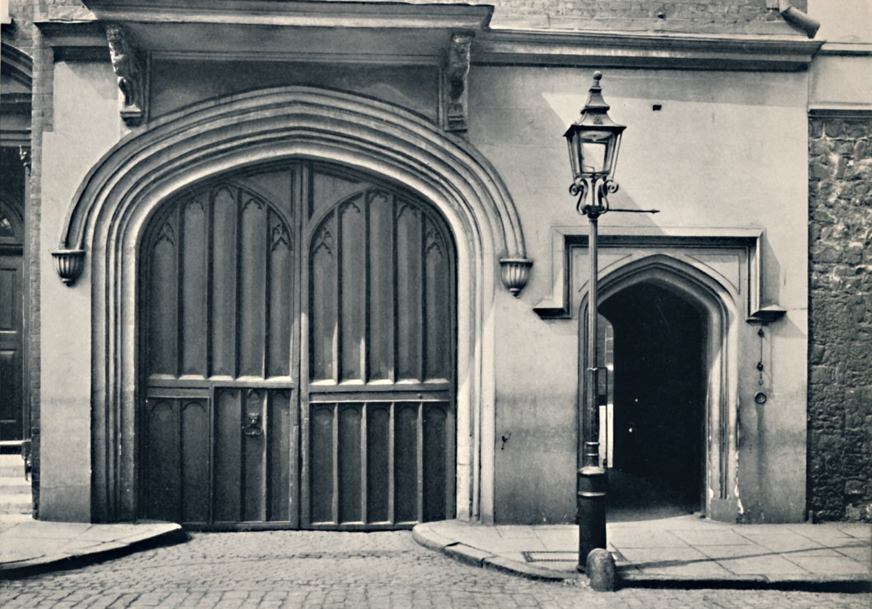 Charterhouse. Sisääntuloportin ulkopuoli, 1925 tekijältä Unbekannt