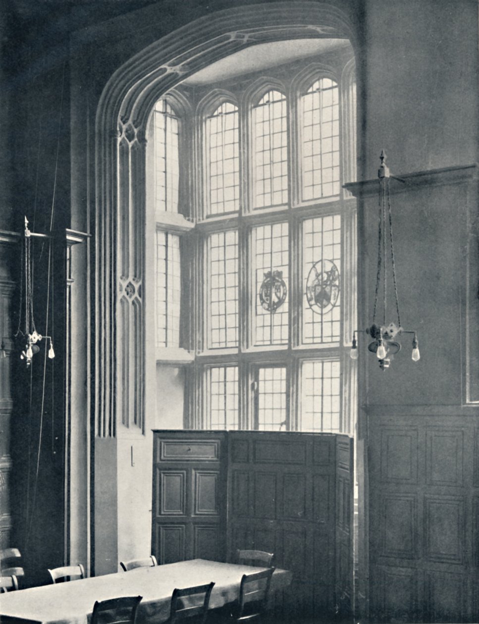 Charterhouse. Bayn sisustus ruokasalissa, 1925 tekijältä Unbekannt