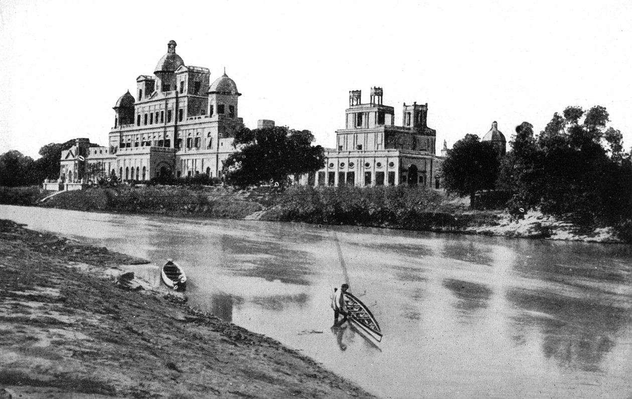 Chattar Manzilin palatsi, Lucknow, Intia, 1900-luku tekijältä Unbekannt