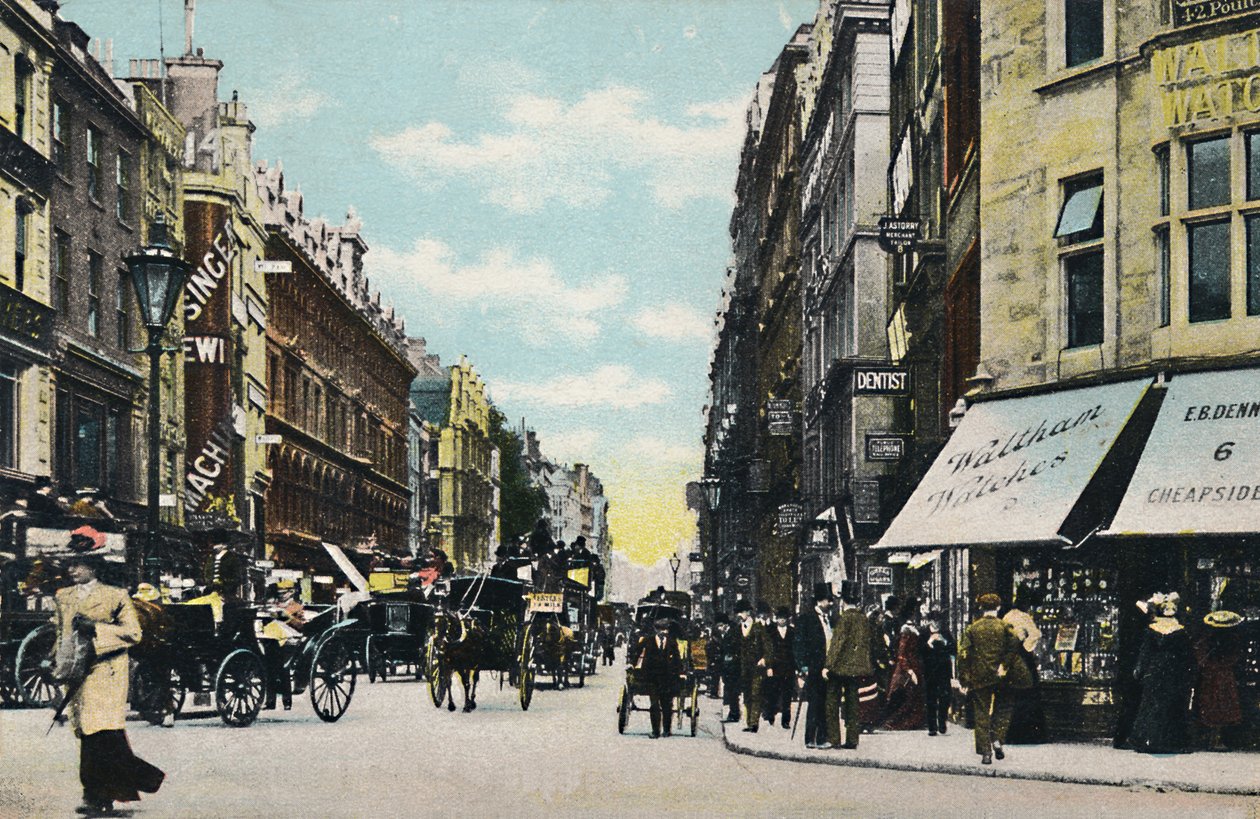 Edullinen puoli. St. Pauls End. Lontoo, 1906. tekijältä Unbekannt