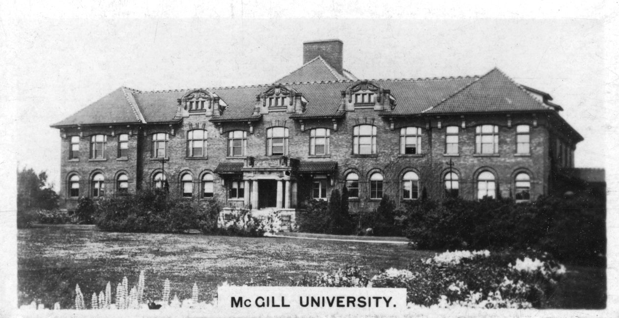 Chemistry Building, McGill University, Montreal, Kanada, 1920-luku tekijältä Unbekannt