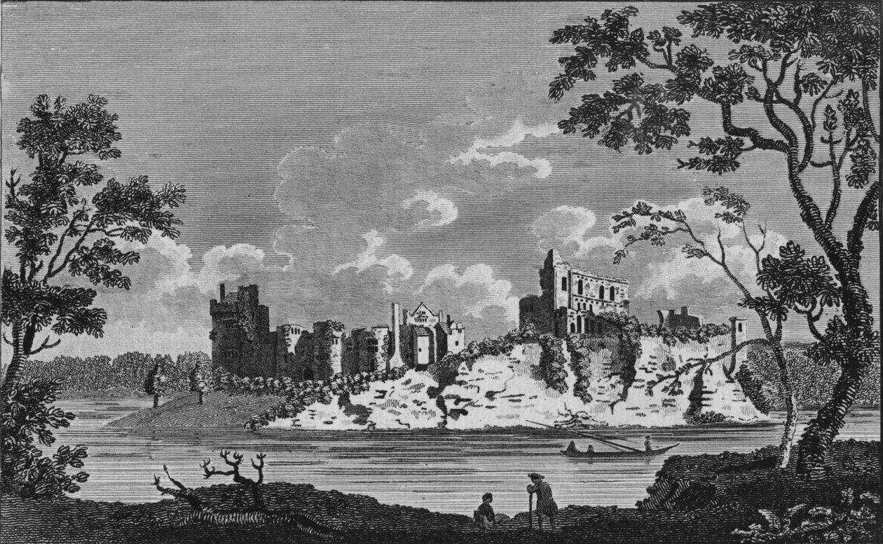 Chepstowen linna, 1800-luku tekijältä Unbekannt