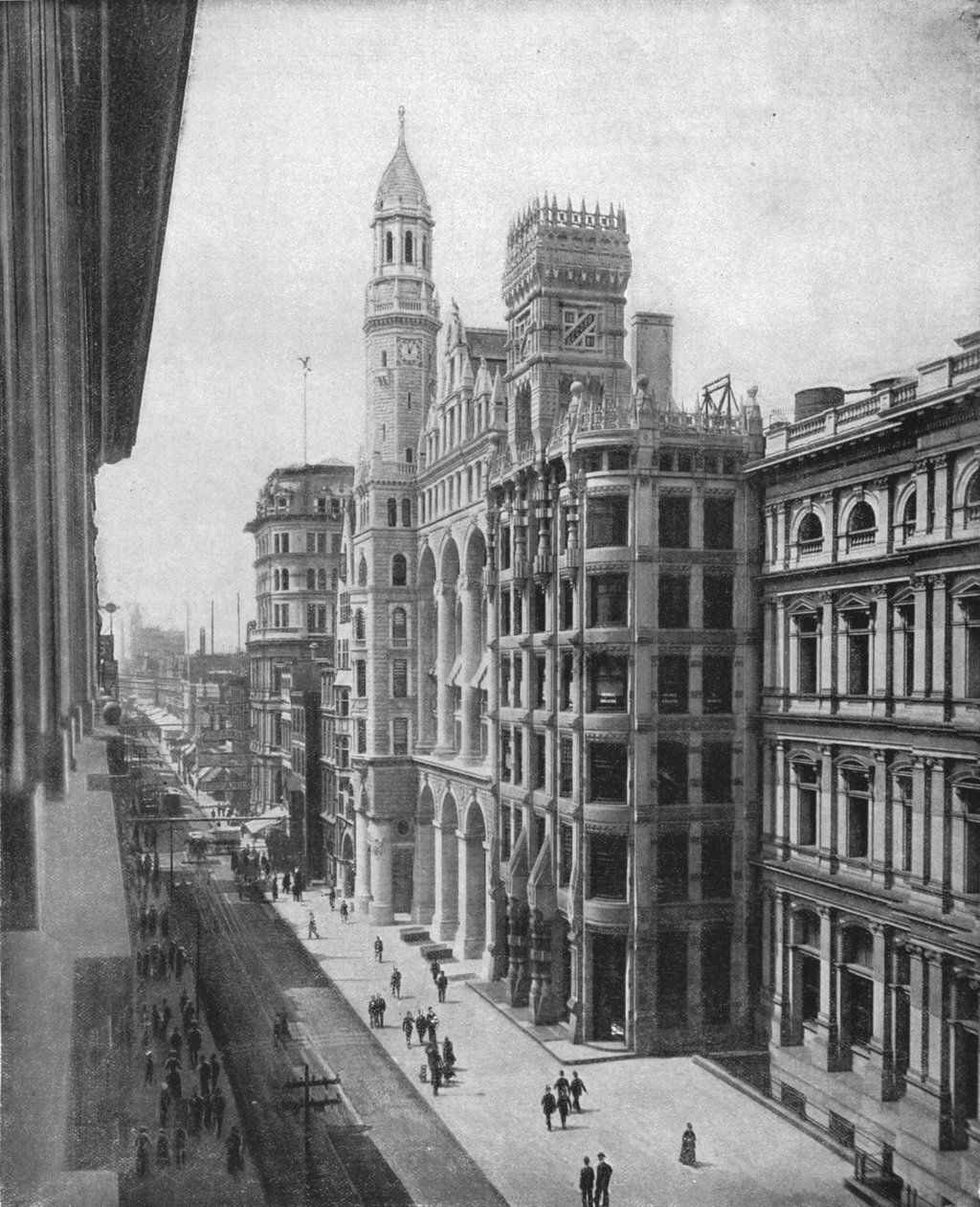 Chestnut Street, Philadelphia, USA, c1900. tekijältä Unbekannt