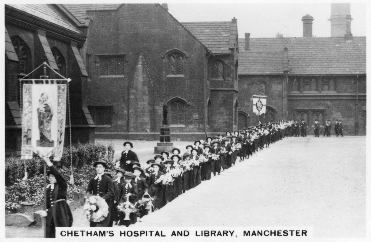 Chethamin sairaala ja kirjasto, Manchester, 1937 tekijältä Unbekannt