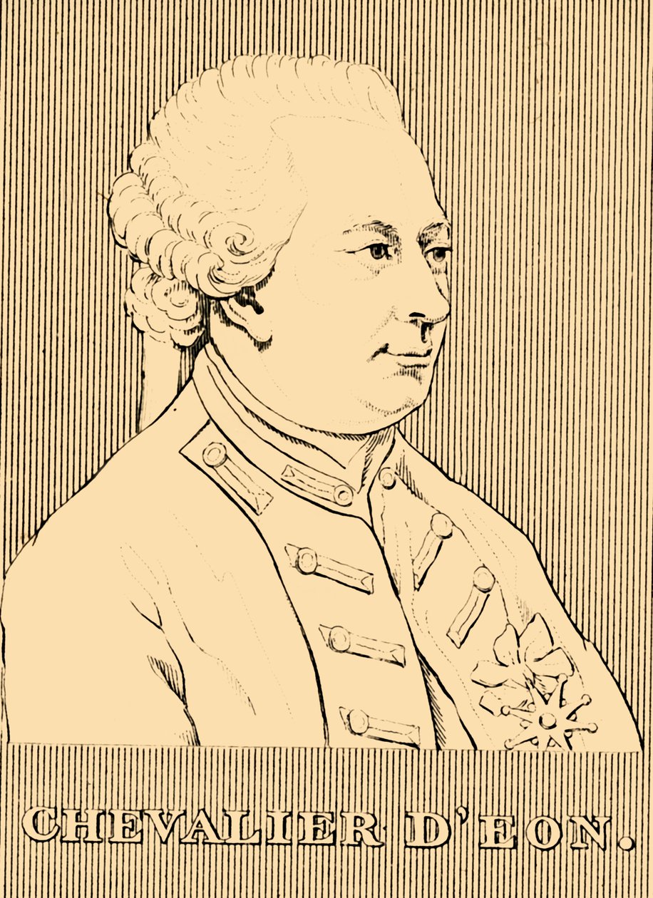 Chevalier DEon, 1728-1810, 1830. tekijältä Unbekannt