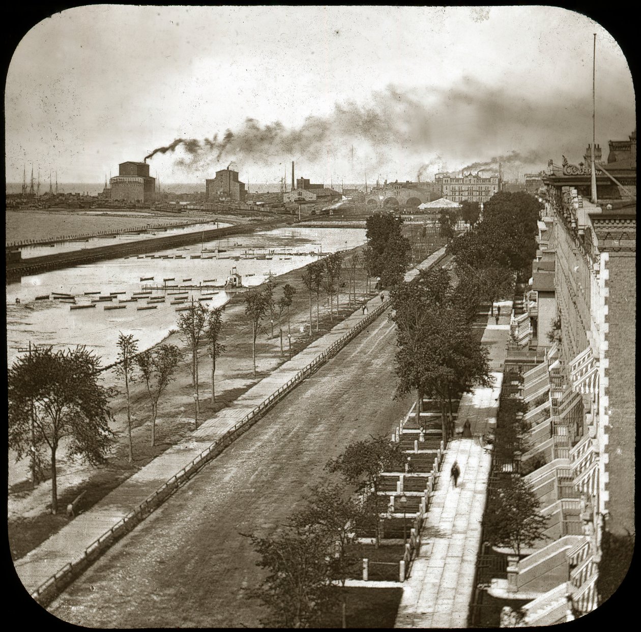 Chicago, Illinois, USA, 1800-luvun loppu tai 1900-luvun alku tekijältä Unbekannt