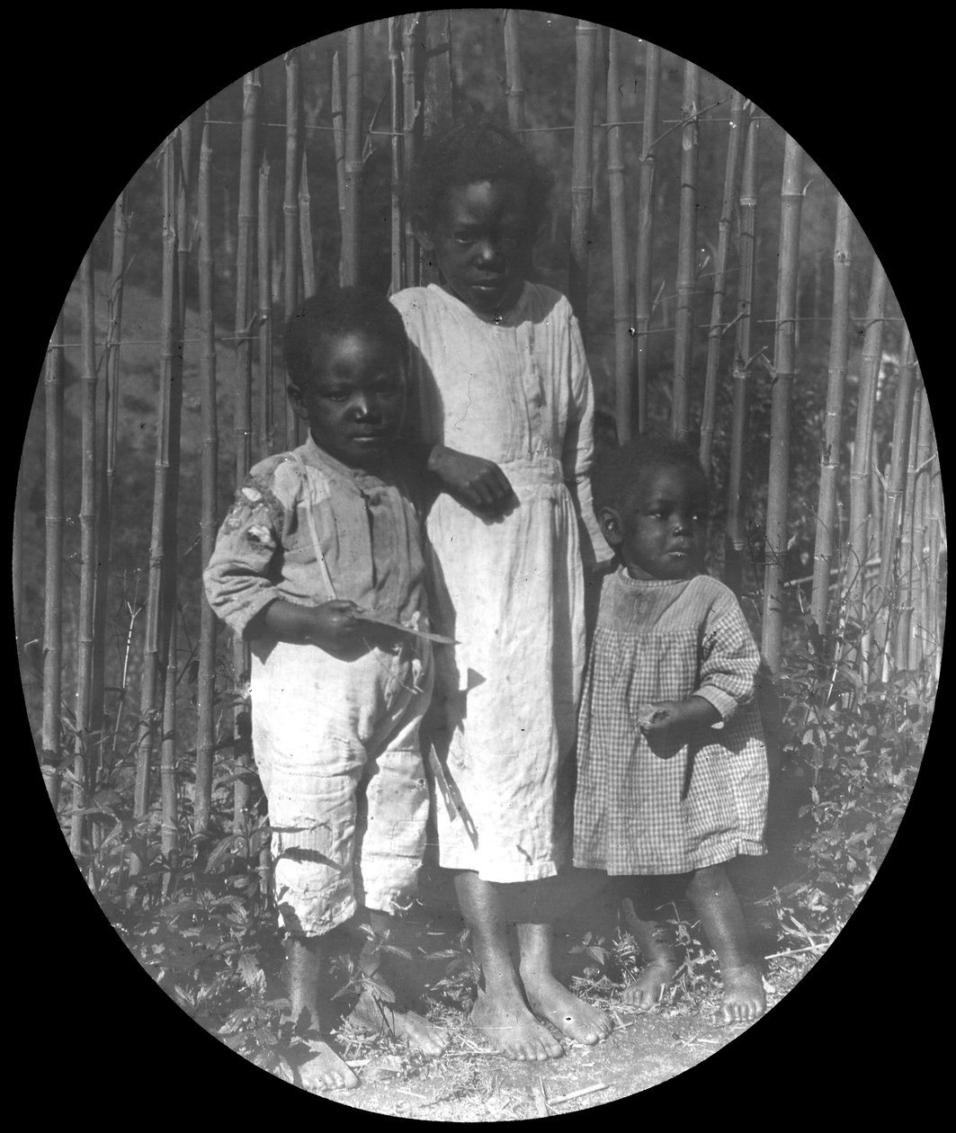Lapset lähellä Petrópolista Brasiliassa 1800-luvun lopulla tai 1900-luvun alussa tekijältä Unbekannt