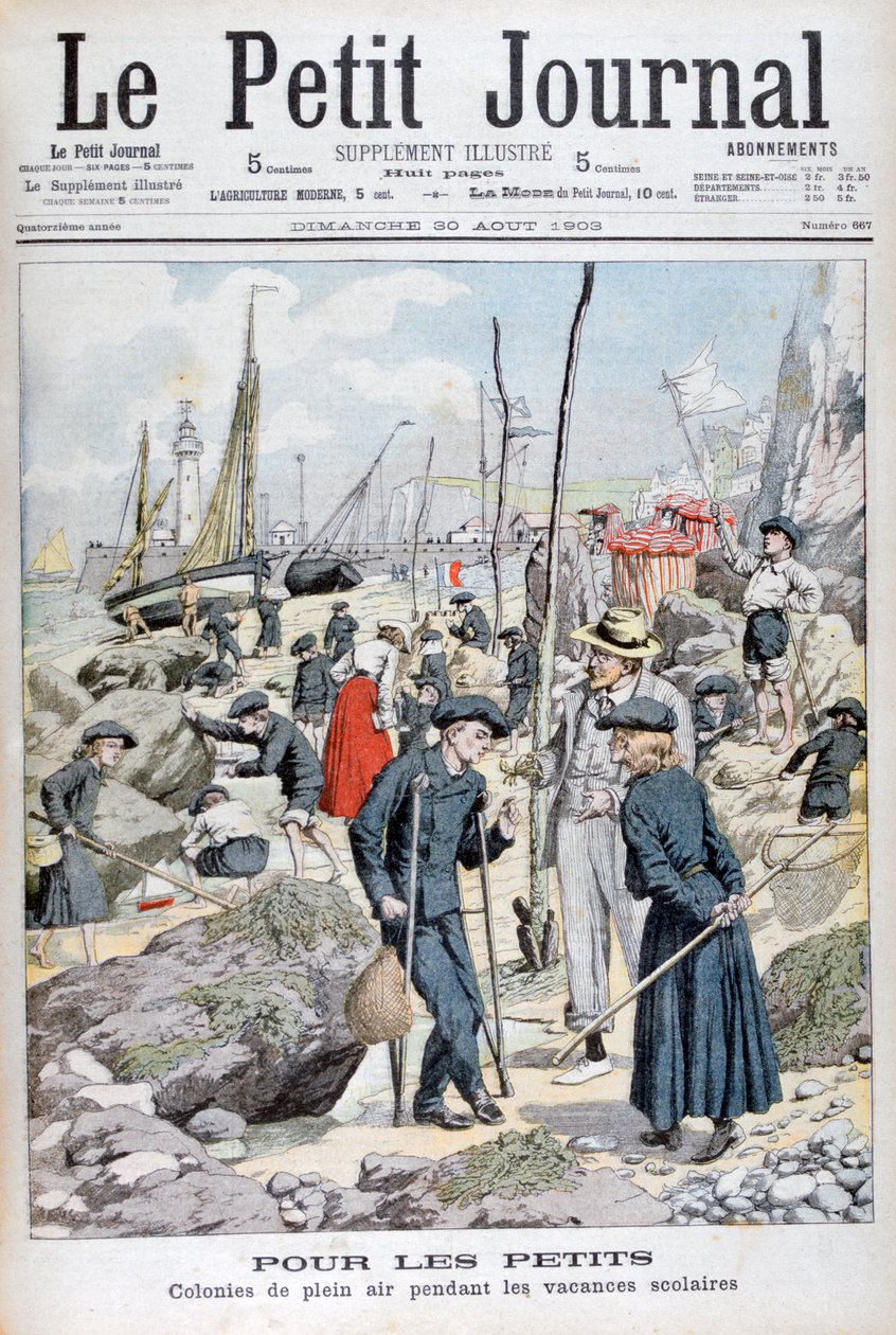 Lasten lomaleiri koulujen loma-aikoina, 1903 tekijältä Unbekannt