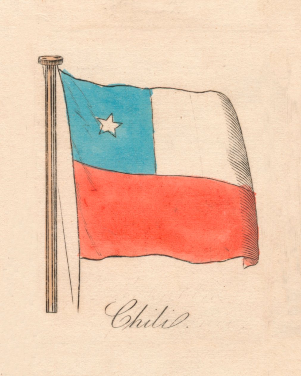 Chili, 1838 tekijältä Unbekannt