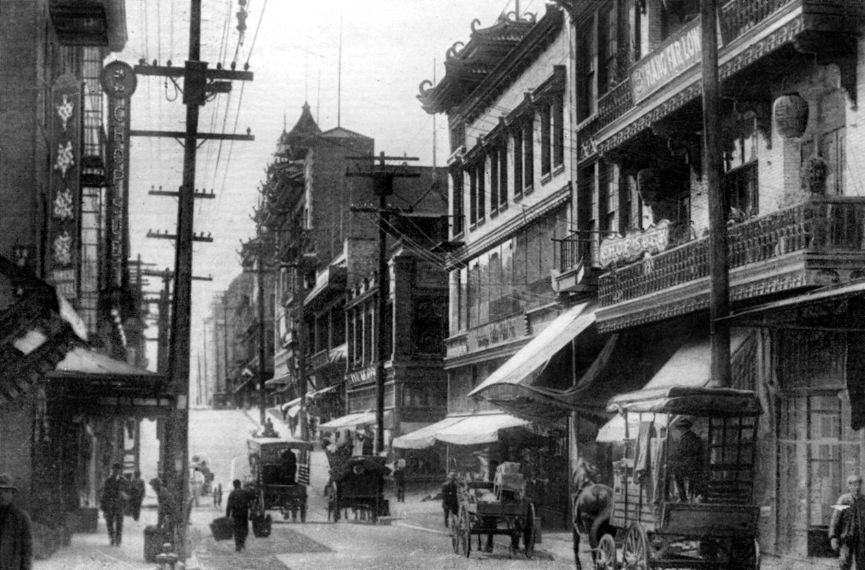 Chinatown, San Francisco, USA, 1926 tekijältä Unbekannt