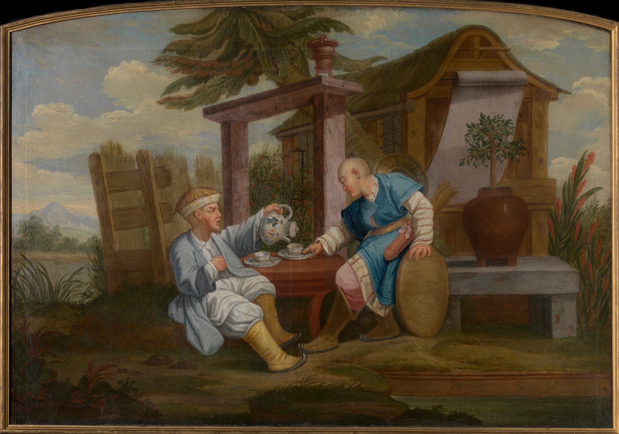Chinoiserie, 1700-luvun puoliväli. tekijältä Unbekannt