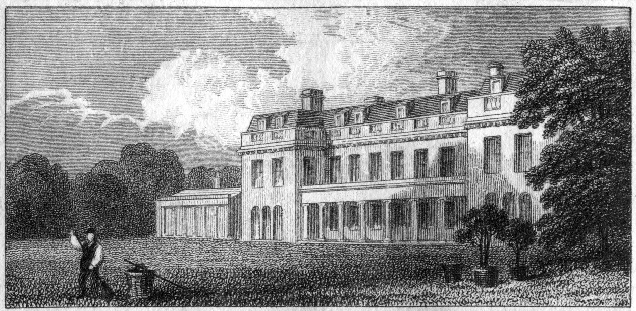 Chipstead Place, Sevenoaks, Kent, 1800-luku tekijältä Unbekannt