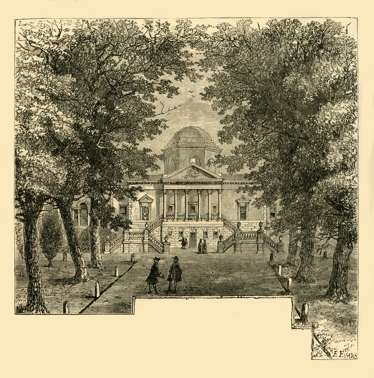 Chiswick House, vuonna 1763, n. 1878. tekijältä Unbekannt