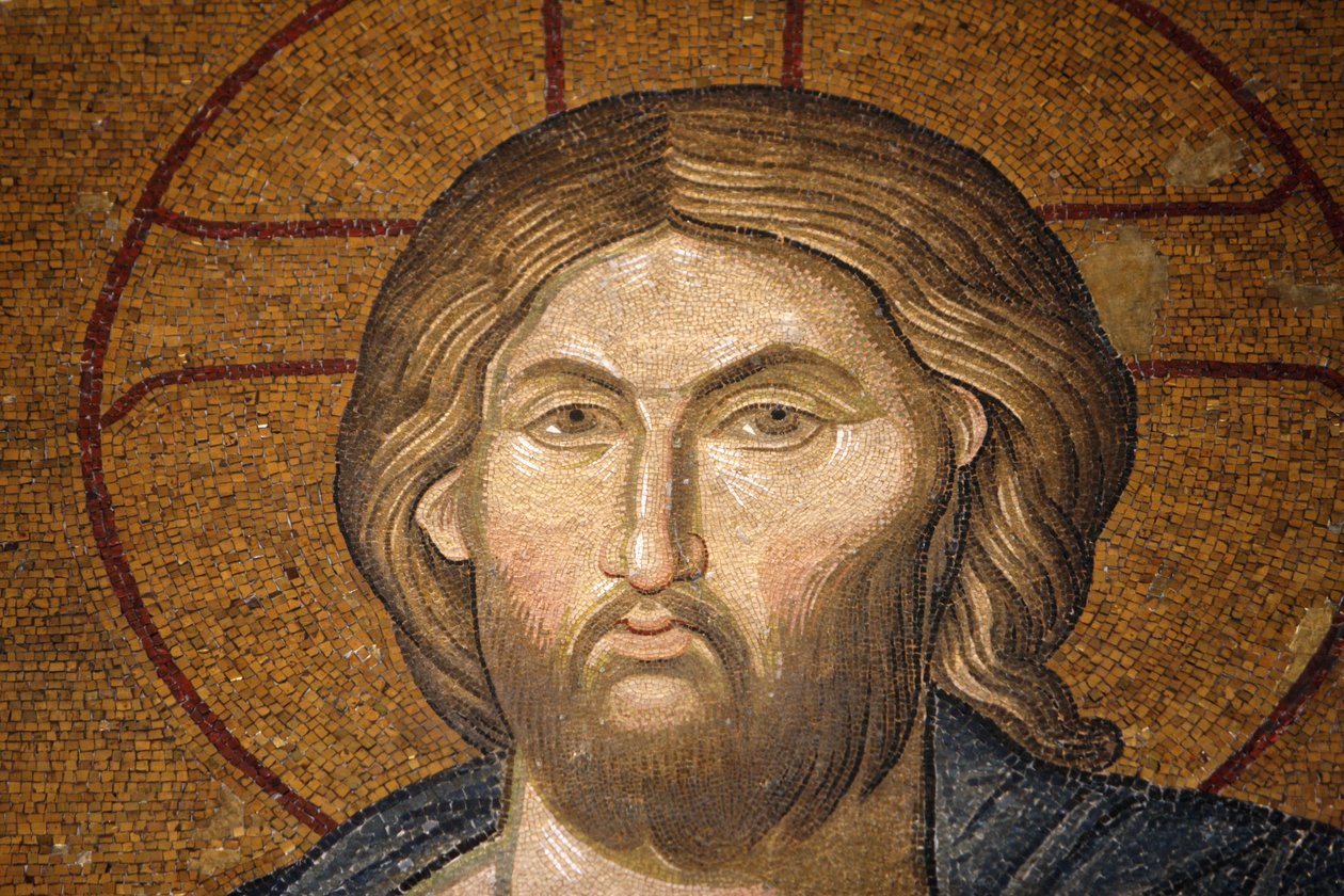Choran kirkkomuseo: Jesus Pantocrator mosaiikki Istanbul Turkki tekijältä Unbekannt