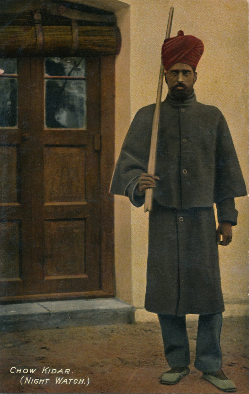 Chow Kidar Night Watch, c1910. tekijältä Unbekannt