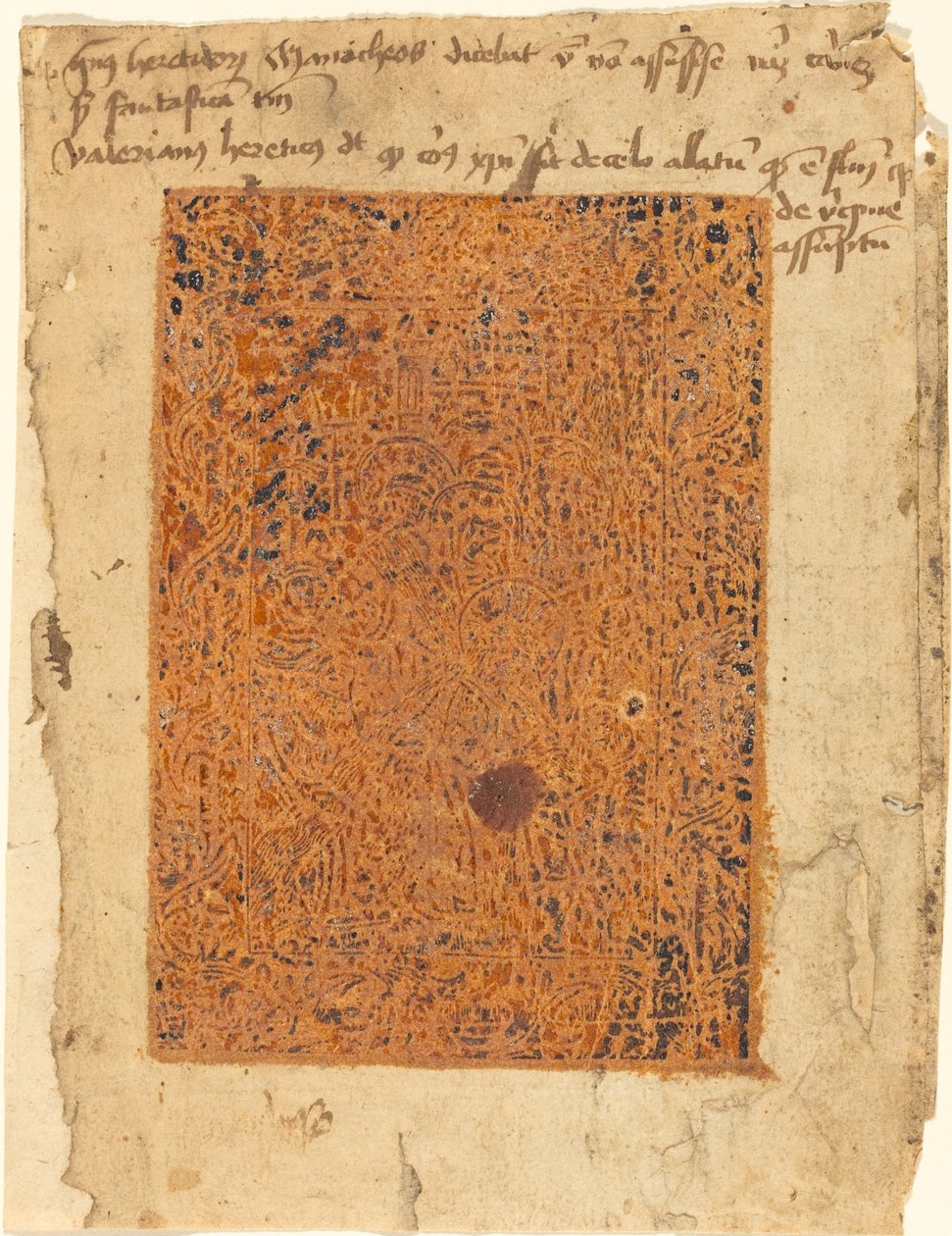 Kristus kantaa ristiä, n. 1480. tekijältä Unbekannt