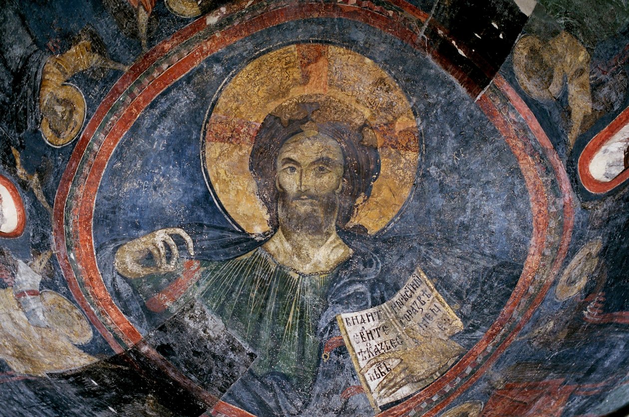 Kristus Pantokraattori, 1200-luku tekijältä Unbekannt