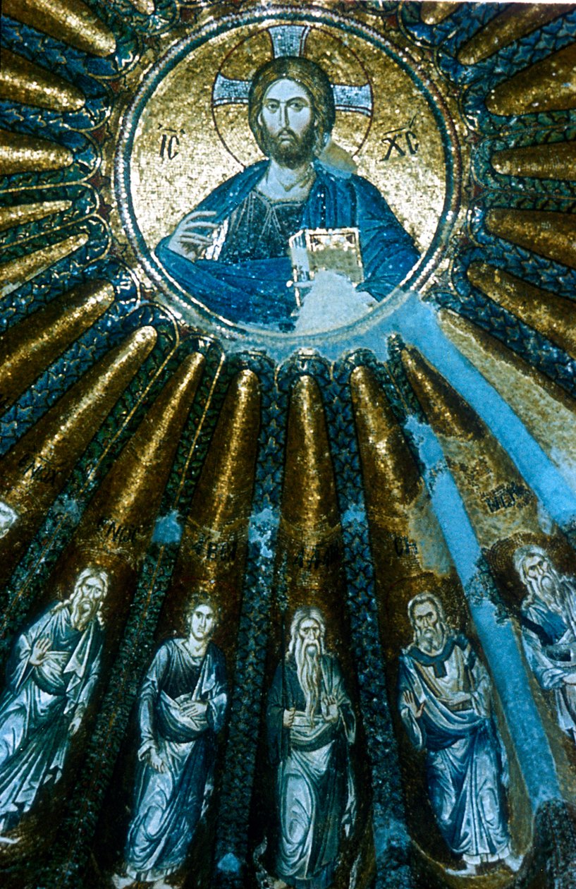 Christ Pantocrator, c1310-c1320 tekijältä Unbekannt