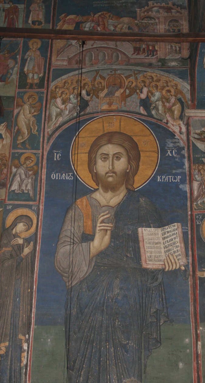 Kristus Pantokraattori, noin 1350 tekijältä Unbekannt
