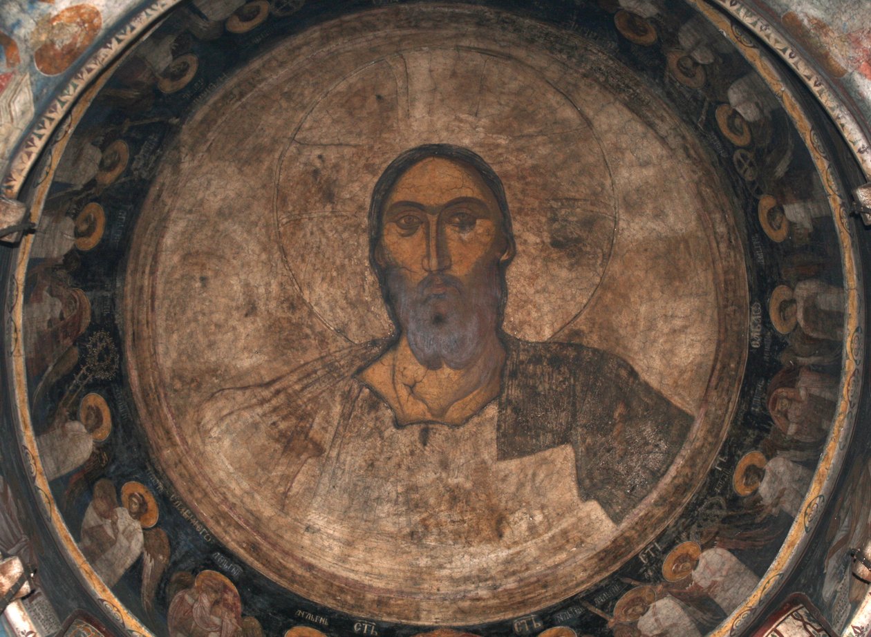 Kristus Pantokraattori, noin 1350 tekijältä Unbekannt