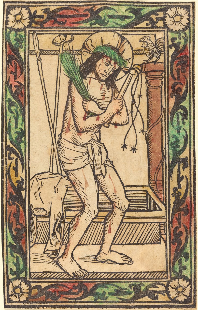 Kristus surujen miehenä, 14801500. tekijältä Unbekannt