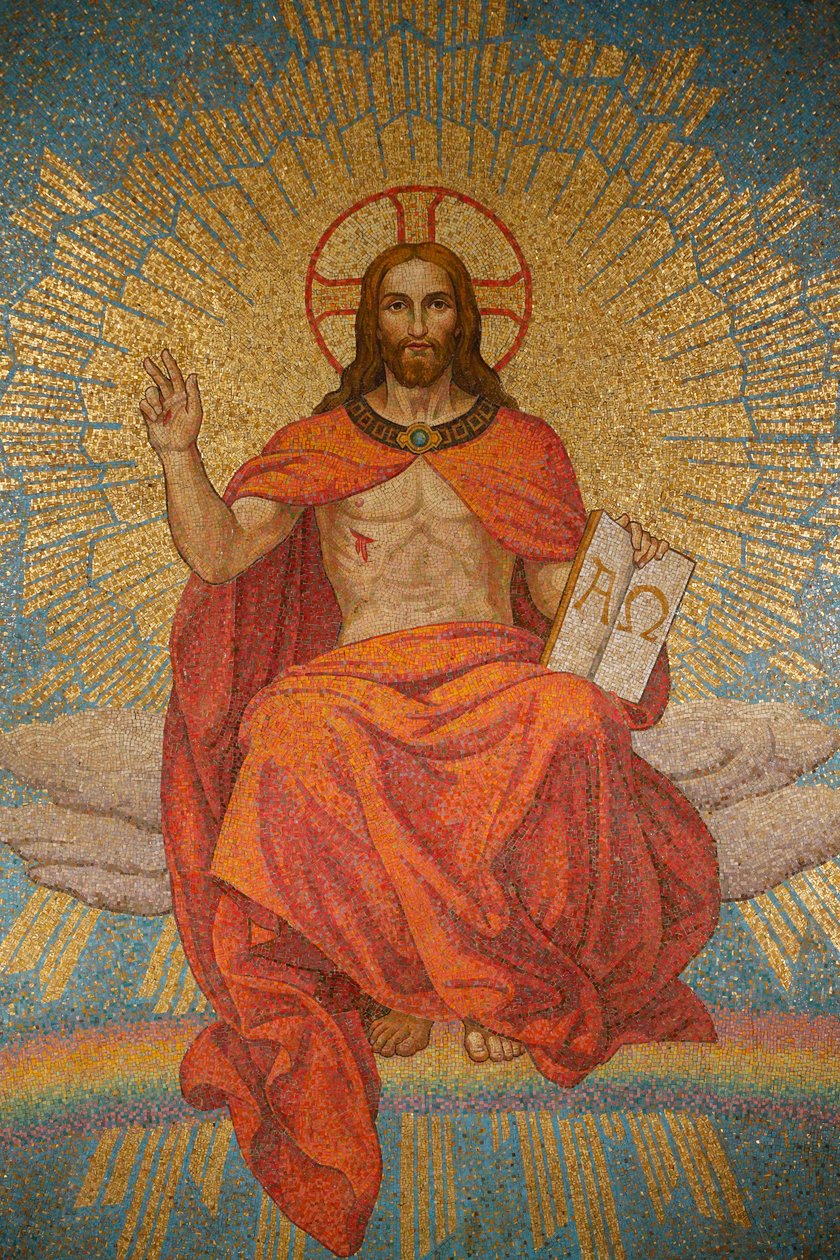 Kristus Majesteetissa - Pyhän Alphonsus Liguorin kirkko, Roma, Italia tekijältä Unbekannt