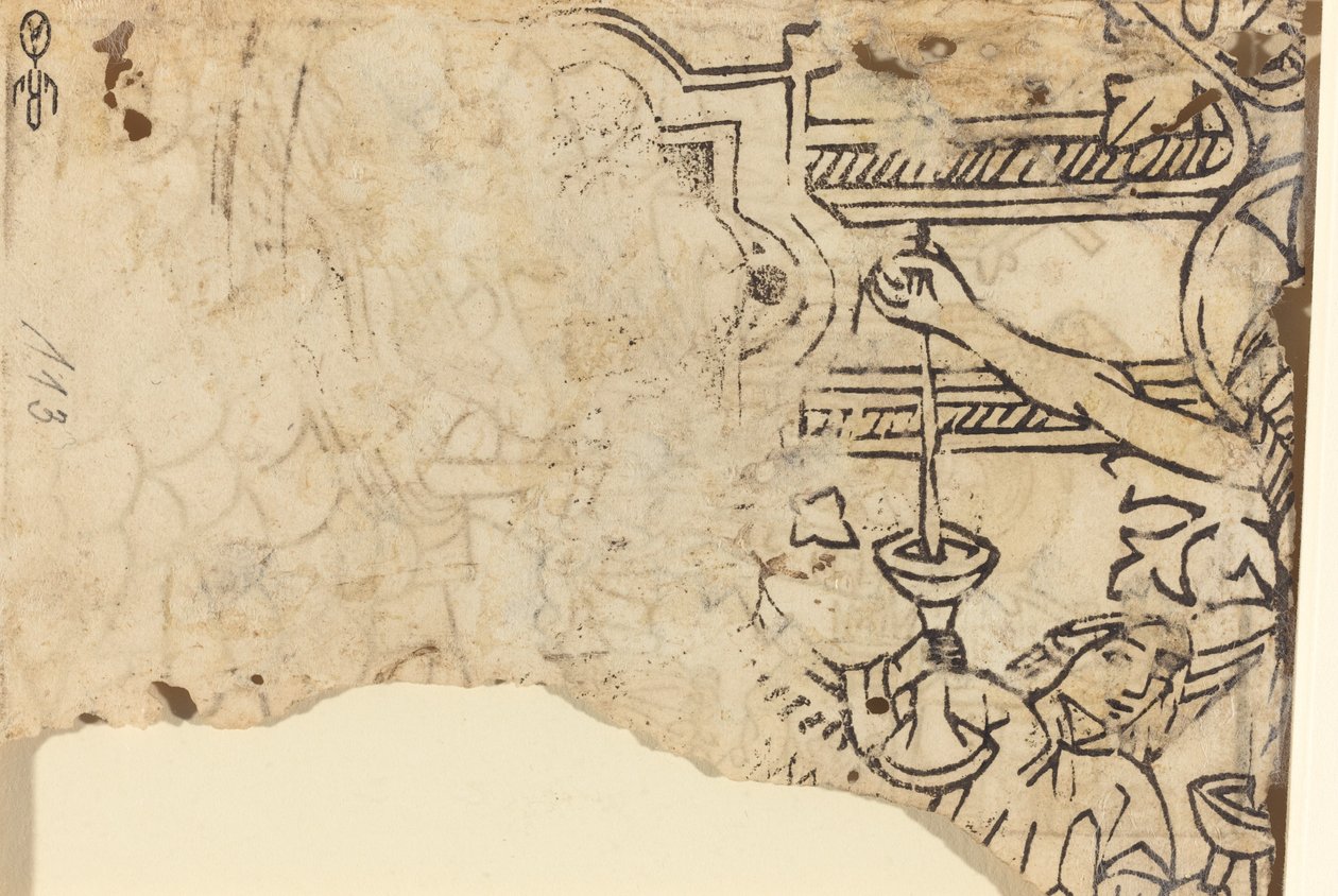 Kristus kultasepän ristillä, n. 14501470. tekijältä Unbekannt