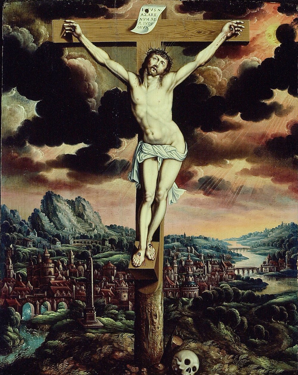 Kristus ristillä, 15751625. tekijältä Unbekannt